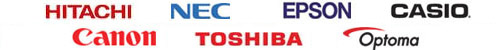 Hitachi projector lamp, Panasonic projector lamp, Sanyo projector lamp, Epson projector lamp, Casio projector lamp, Mitsubishi projector lamp, Canon projector lamp, NEC projector lamp, Toshiba projector lamp, Optoma projector lamp